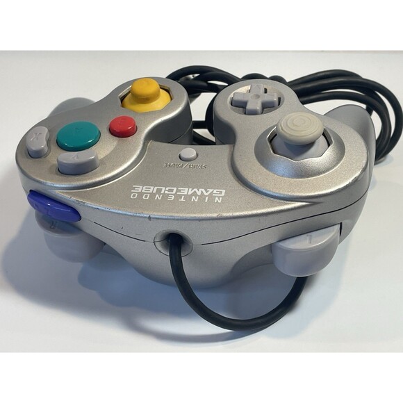 Nintendo Gamecube Console DOL-101 Silver w/Controller, Game, Memory Card TESTED! - Picture 4 of 16